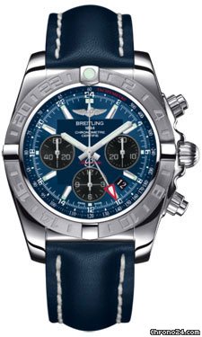 Breitling Chronomat 44 GMT Leather Strap watches