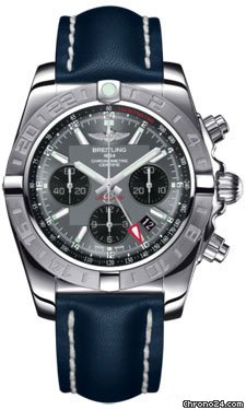 Breitling Chronomat 44 GMT Leather Strap watches