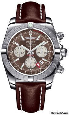 Breitling Chronomat 44 GMT Leather Strap watches