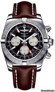 Breitling Chronomat 44 GMT Leather Strap watches