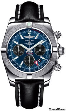 Breitling Chronomat 44 GMT Leather Strap watches
