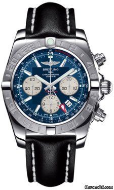 Breitling Chronomat 44 GMT Leather Strap watches