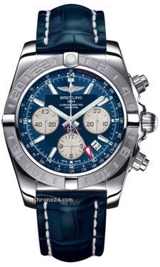 Breitling Chronomat 44 GMT Croco Strap watches