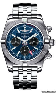 Breitling Chronomat 44 GMT Stainless Steel Bracelet watches