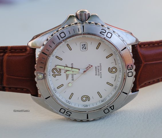 Breitling Shark A 58605 grosse Version ca. 42 mm Durchmes watches