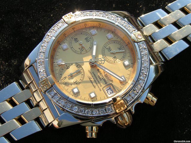 Breitling Chrono Cockpit mit Brillantl¨¹nette watches