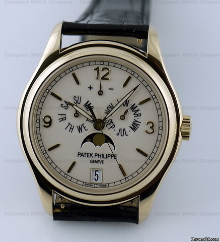 Patek Philippe Annual Calendar 18K Yellow Gold Cream Dial 39MM watches