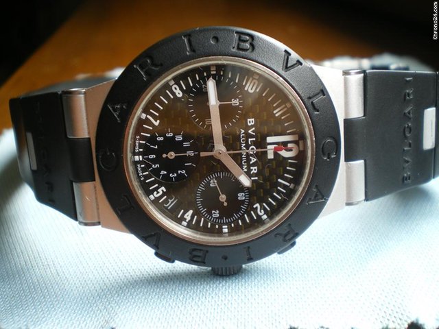 Bulgari Diagono Aluminium Chrono watches