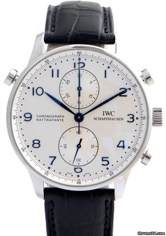 IWC Portoghese Chronograph Rattrappante "Tribute To Italy" watches