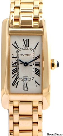Cartier Tank Americaine Misura Media watches
