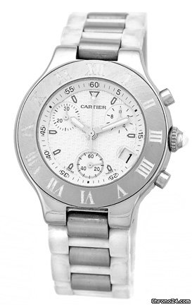 Cartier Chronoscaph 21 Chronograph watches