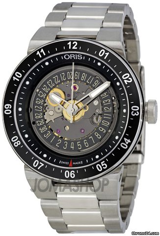 Oris Mens Williams F1 Team Skeleton Date Automatic Watch 733-7613-4114MB watches