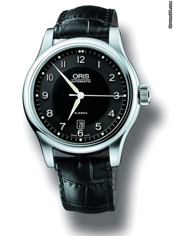 Oris Classic Date Mens Automatic Watch 733-7594-4064LS watches