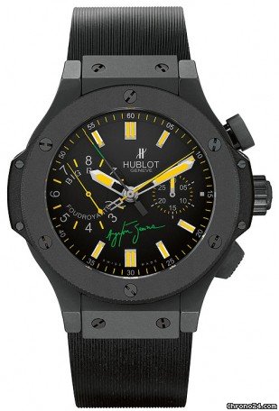 Hublot Big Bang Ayrton Senna Black Dial Chronograph Mens Watch 315-CL-1129-RX watches
