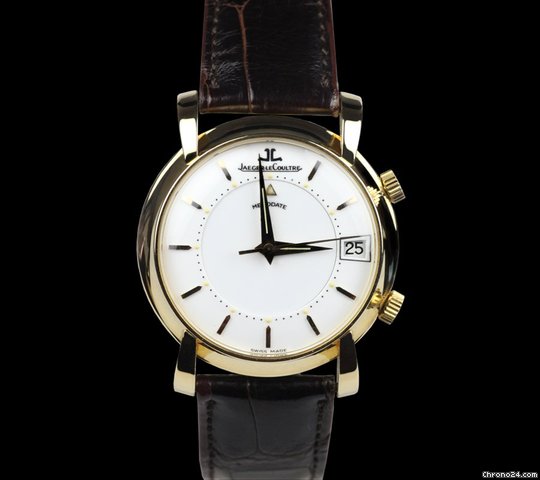 Replica Jaeger-LeCoultre Memodate 18k Yellow Gold Vintage Watch
