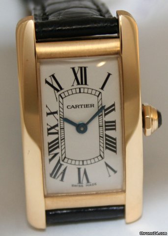 Cartier Tank Americaine watches