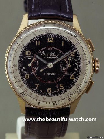 Breitling CHRONOMAT ROSE GOLD FROM 1945 watches