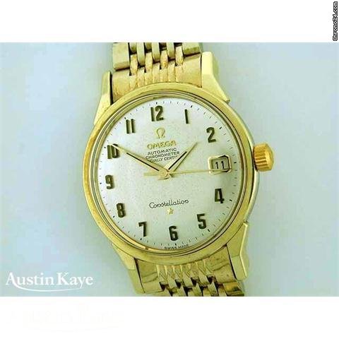 Omega Constellation Gold-Capped automatic on Omega bracelet watches