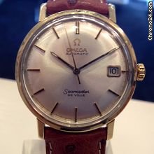 Omega vintage seamaster deville gold cape auto watches