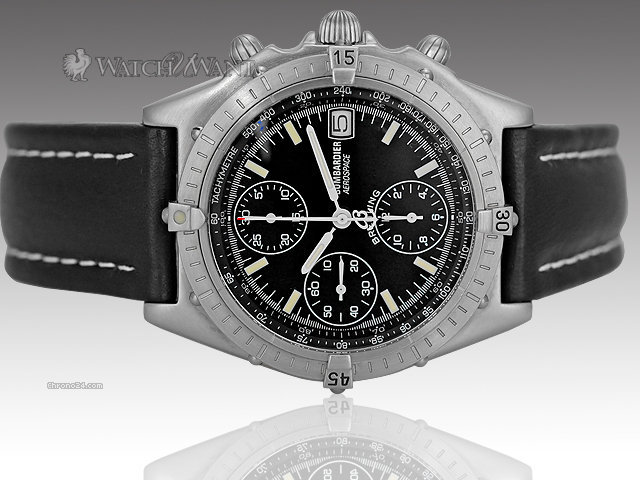 Breitling Windrider Chronomat Chronograph - 38mm Stainless Steel - Bombardier FlexJet Special Edition 200 Pieces - Ref A13050 - Boxes/Papers 100% Complete watches