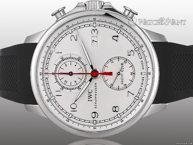 IWC Portuguese Yacht Club Chronograph - Ref. 3902-06 - Discontinued White Dial - 45mm Stainless Steel watches