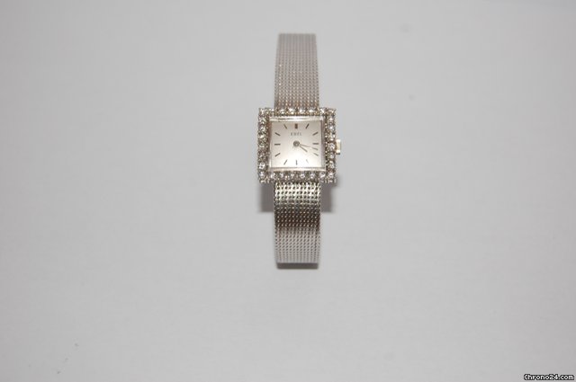 Ebel vintage lady white gold watches