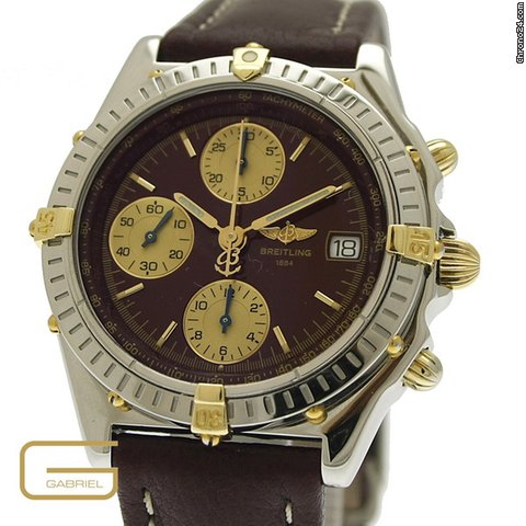 Breitling Chronomat Stahl-Goldreiter watches