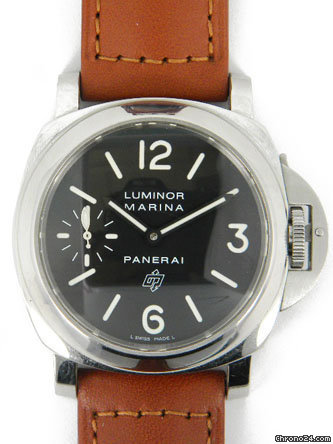 Panerai stainless steel Logo marina watches
