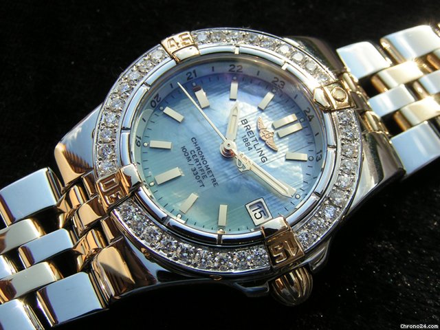 Breitling Starliner MOP mit Brillantl¨¹nette watches