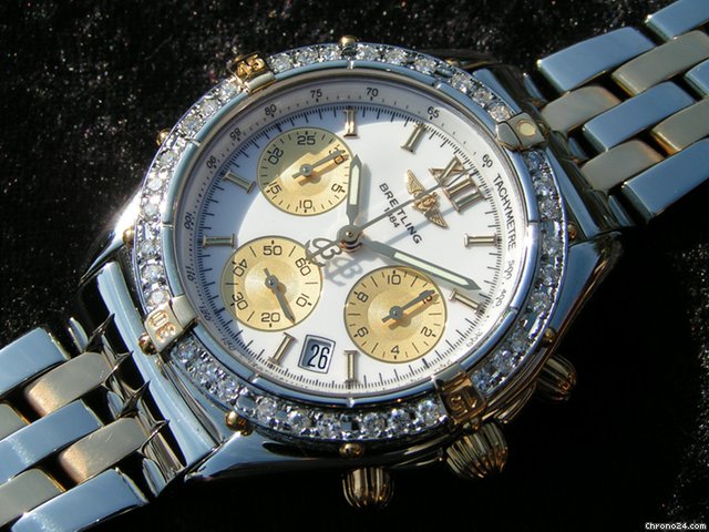 Breitling Chrono Jetstream in weisses Zifferblatt watches