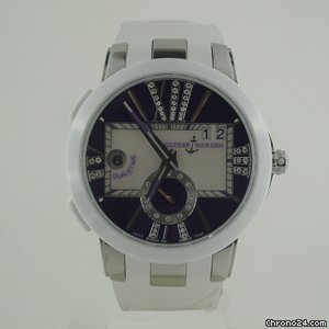 Ulysse Nardin EXECUTiVE DUAL TiME LADY D?AMOND DiAL 2012 PAPERS watches