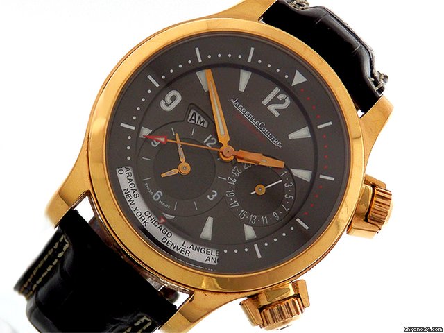 Jaeger-LeCoultre "Master Compressor Geographic" - 18K Rosegold watches
