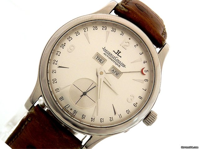 Jaeger-LeCoultre "Master Control" - Edelstahl/Gold - Leder watches