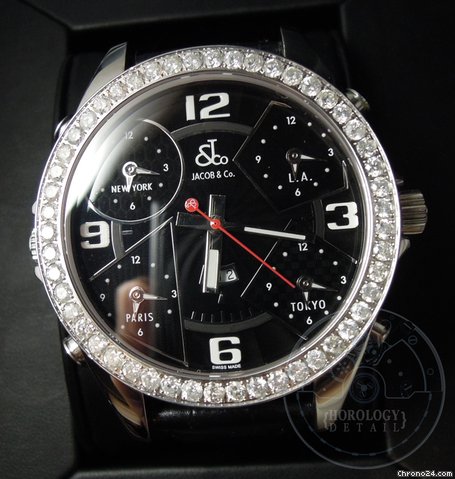 Jacob & Co. 6 Time Zones Monster Double Sided - JC27 watches