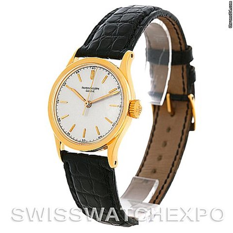 Patek Philippe Calatrava Vintage 18k Yellow Gold 2457 Watch watches