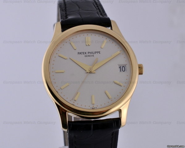 Patek Philippe Calatrava 18K Yellow Gold Automatic 34MM watches