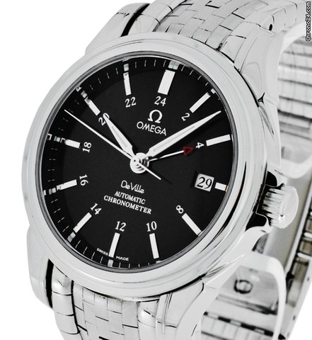 Omega De Ville Co-Axial GMT watches