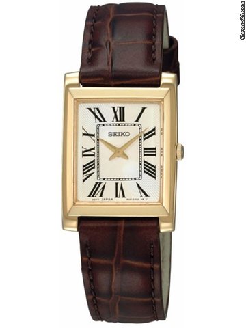 Seiko SUJG22P2 vergoldete Damenuhr watches