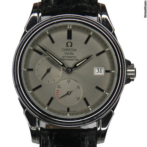 Omega de Ville Co Axial power reserve watches