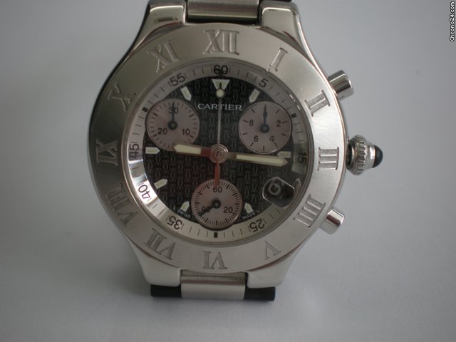 Cartier Must 21 Chronoscaph watches