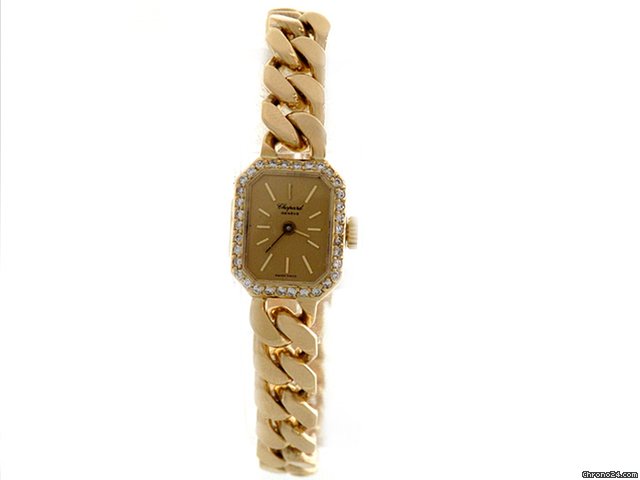 Chopard " GenEve" 750/18K Gelbgold, 34 Brillanten watches