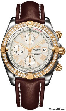 Breitling Chronomat Steel and Rose Gold Diamonds watches
