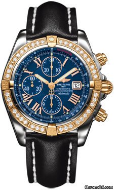 Breitling Chronomat Steel and Rose Gold Diamonds watches