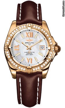 Breitling Cockpit Lady Rose Gold Diamonds watches