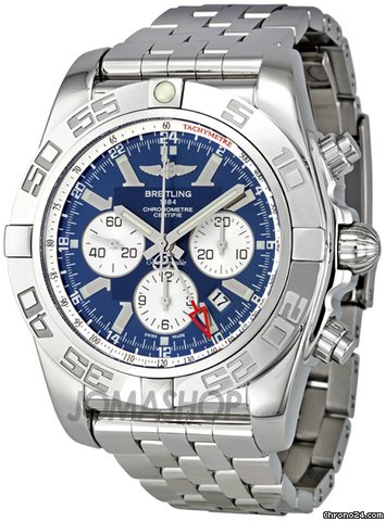 Breitling Chronomat GMT Chronograph Mens Watch AB041012-C834SS watches