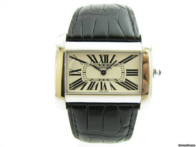 Replica Cartier Tank Divan mit 2 Jahren Garantie Watch