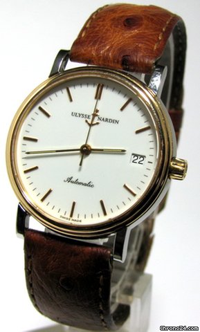 Ulysse Nardin Stahl-Gold medium Ref 133-34 watches