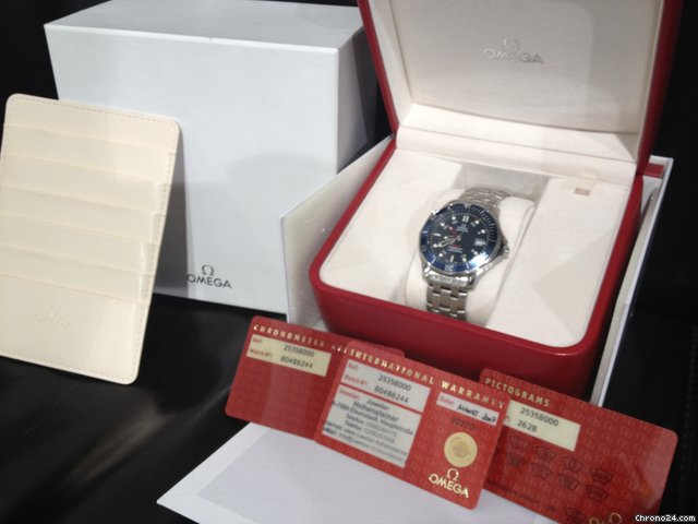 Omega Seamaster GMT 300M Co-Axial watches