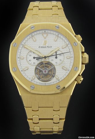 Audemars Piguet Yellow Gold Royal Oak Tourbillon Chronograph 25977 watches