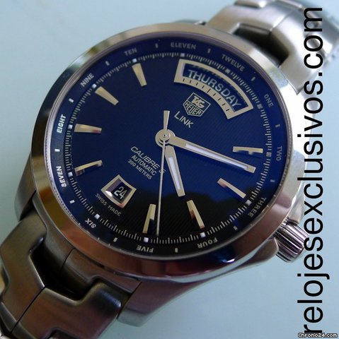 TAG Heuer Link Calibre 5 Day-Date watches
